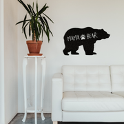Mama Bear - Metal Wall Art