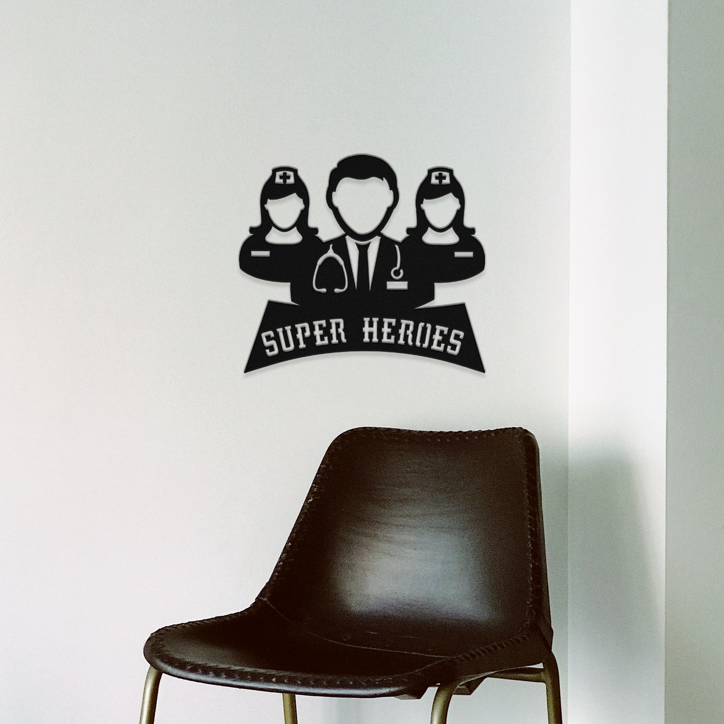 Medic Superheroes - Metal Wall Art