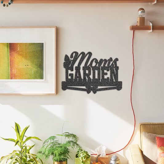 Mom's Garden - Metal Wall Art