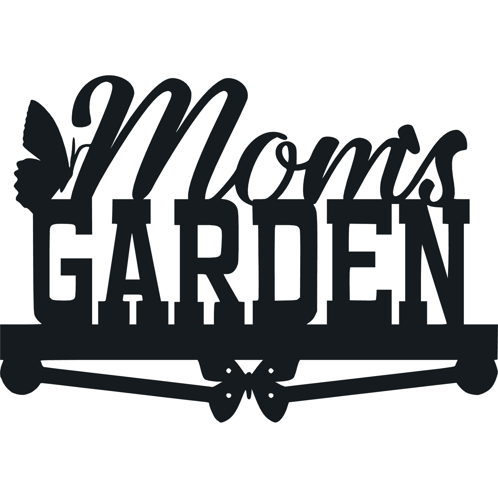 Mom's Garden - Metal Wall Art - Badger Steel USA