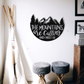 Mountains are Calling - Metal Wall Art