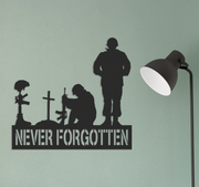 Never Forgotten - Metal Wall Art