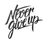 Never Give Up - Metal Wall Art
