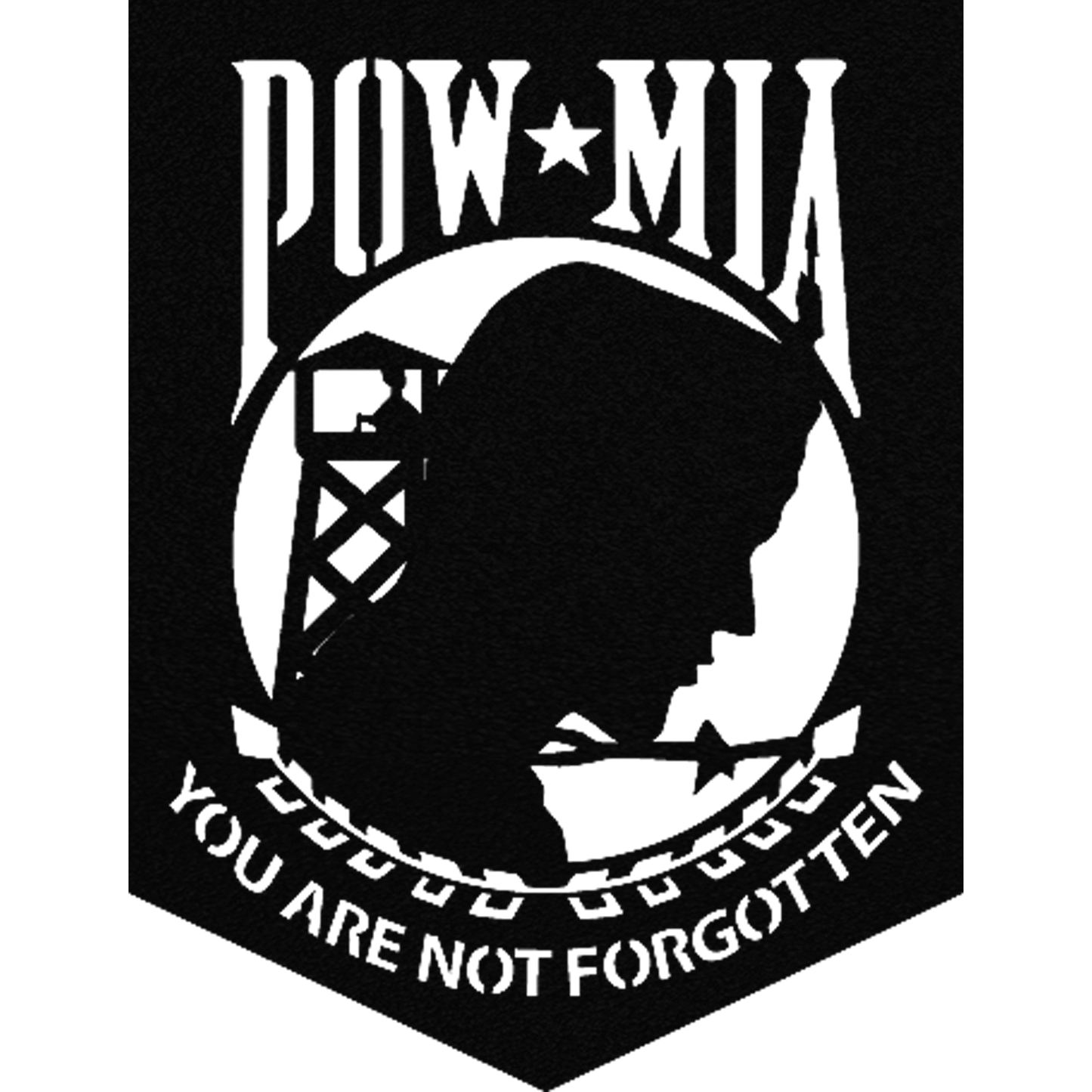 POW MIA Flag - Metal Wall Art