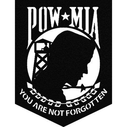 POW MIA Flag - Metal Wall Art