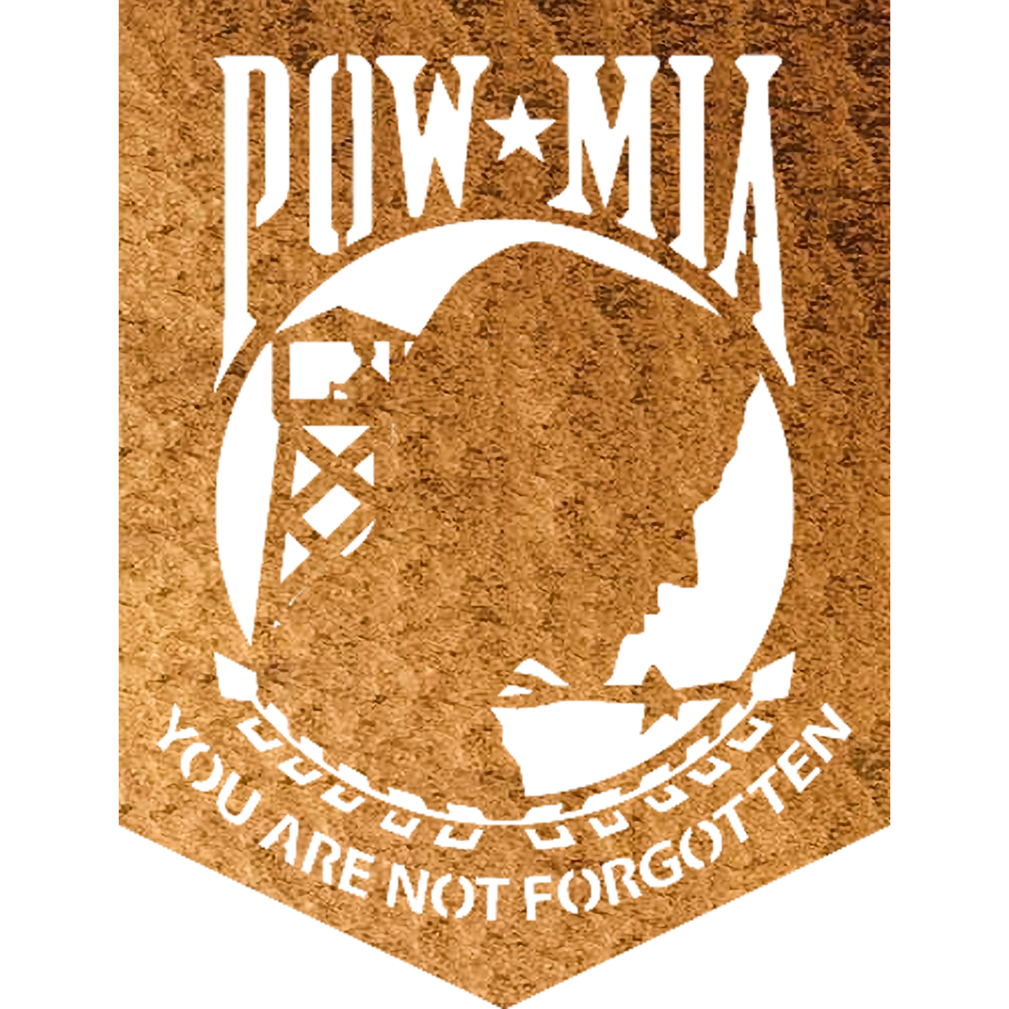POW MIA Flag - Metal Wall Art