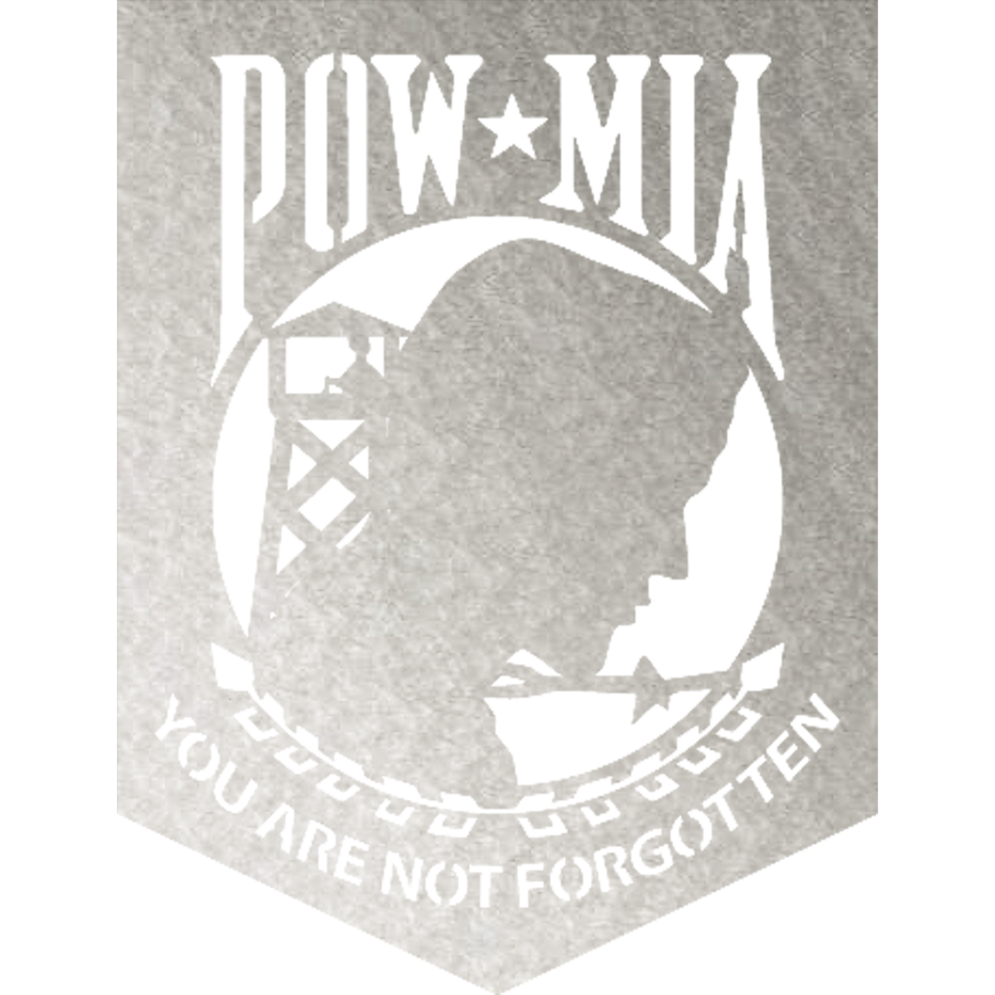 POW MIA Flag - Metal Wall Art