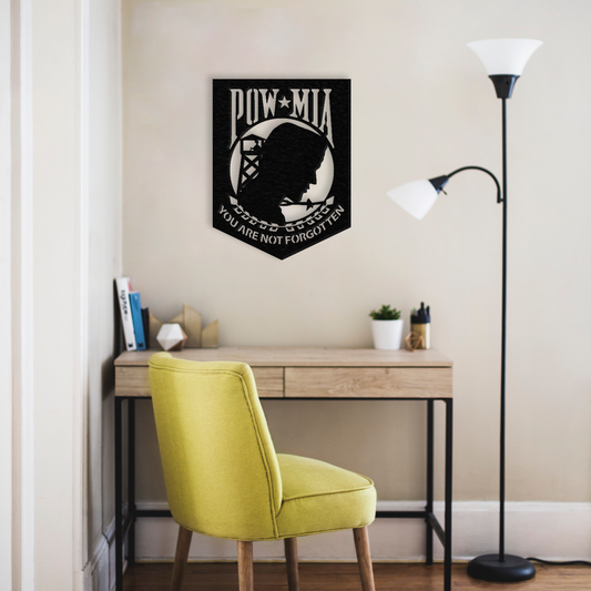 POW MIA Flag - Metal Wall Art