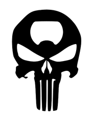 Skull Bottle Opener - Metal Wall Art