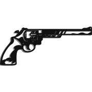 Revolver - Metal Wall Art