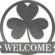 Saint Patty's Welcome Sign - Metal Wall Art