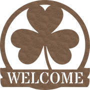 Saint Patty's Welcome Sign - Metal Wall Art