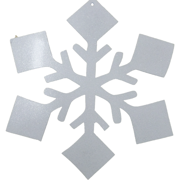 Snowflake Glitter - Metal Wall Art - Badger Steel USA