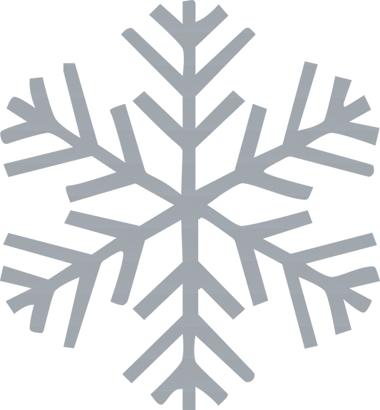 Snowflake Stems - Metal Wall Art - Badger Steel USA