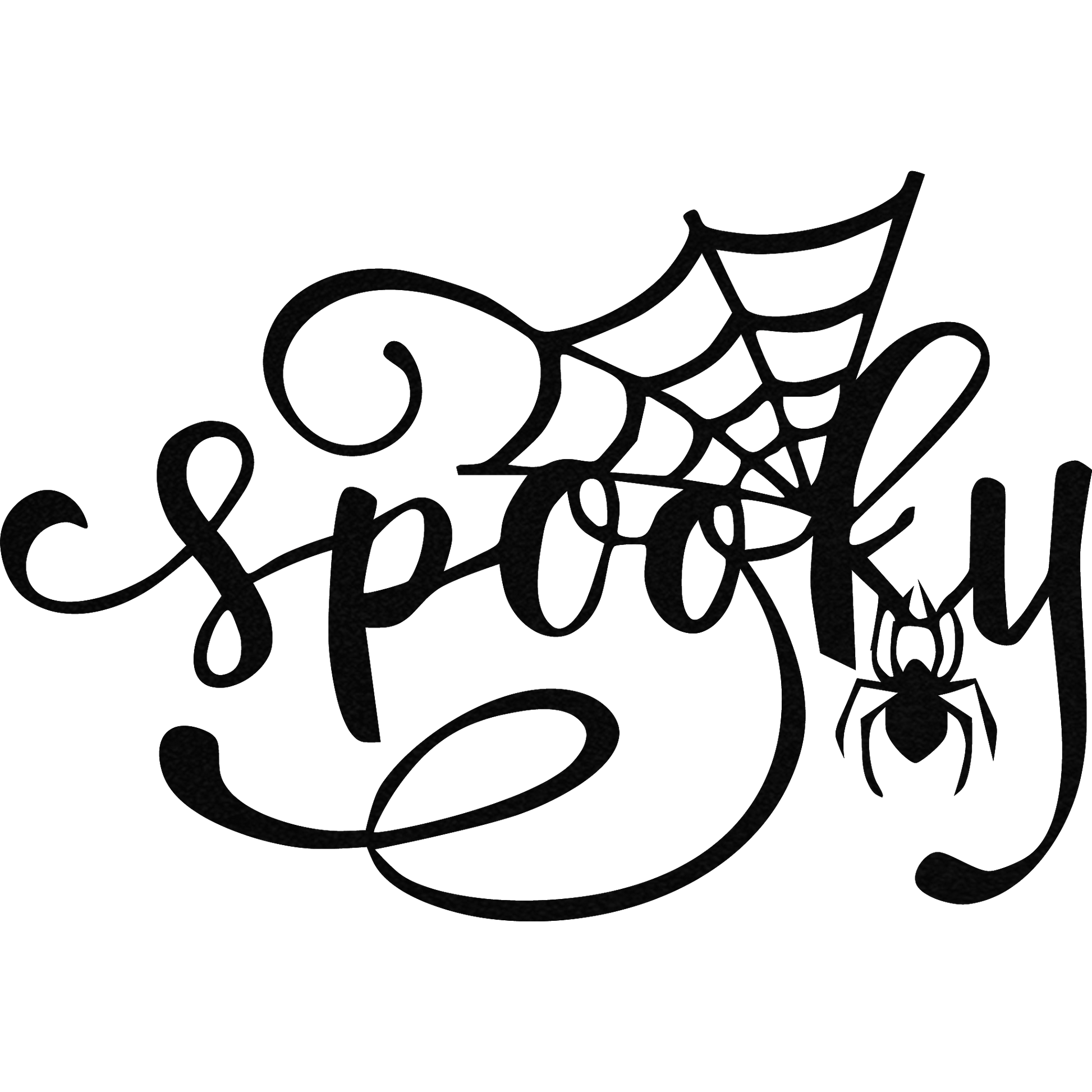 Spooky Web - Metal Wall Art - Badger Steel USA