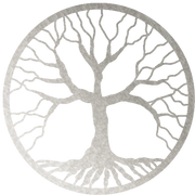 Tree of Life Roots - Metal Wall Art