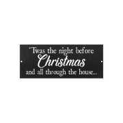 Twas' the night before Christmas - Metal Wall Art