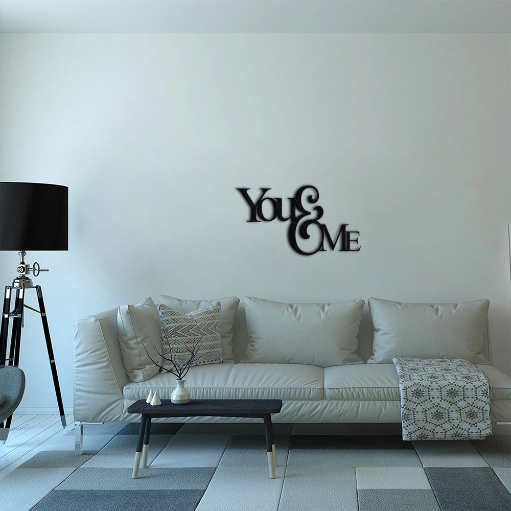 You & Me - Metal Wall Art