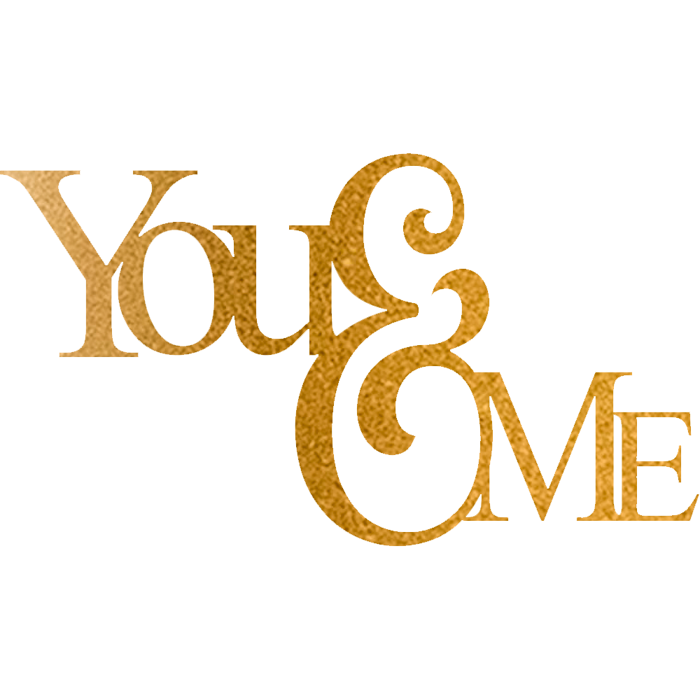 You & Me - Metal Wall Art