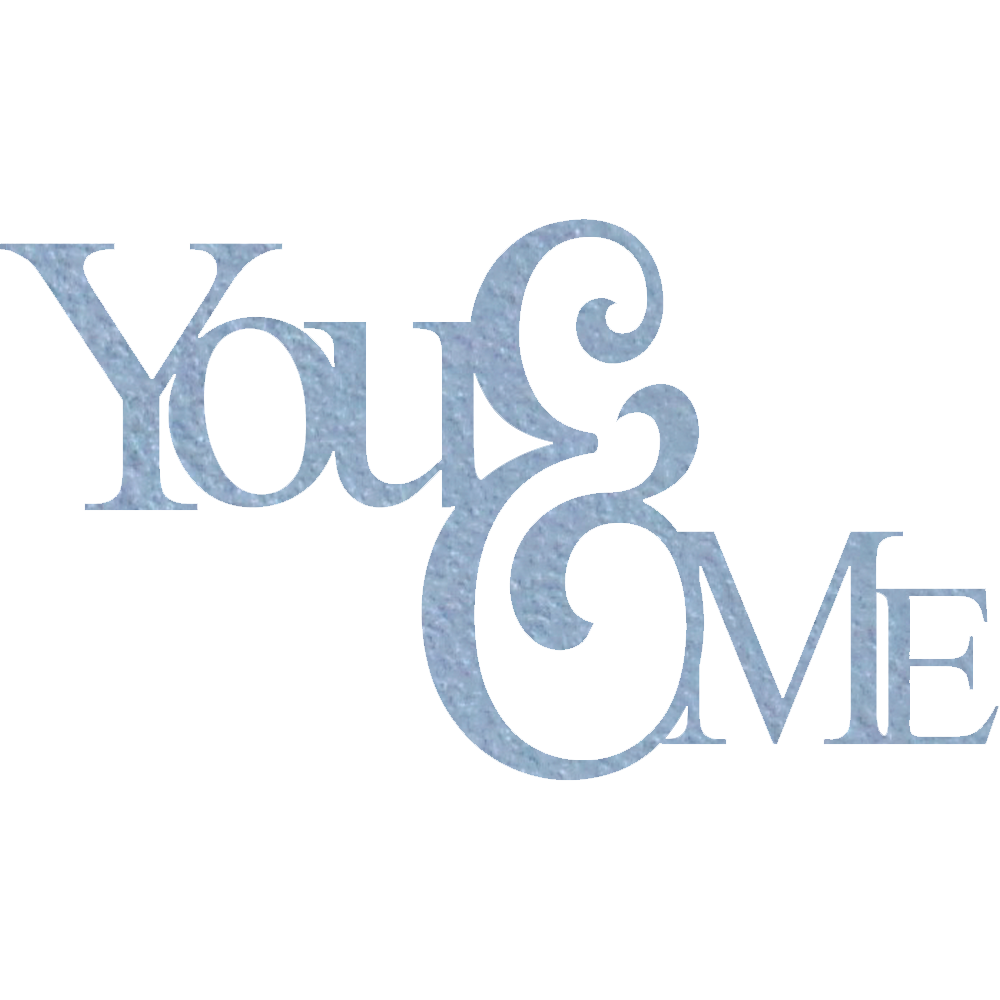 You & Me - Metal Wall Art
