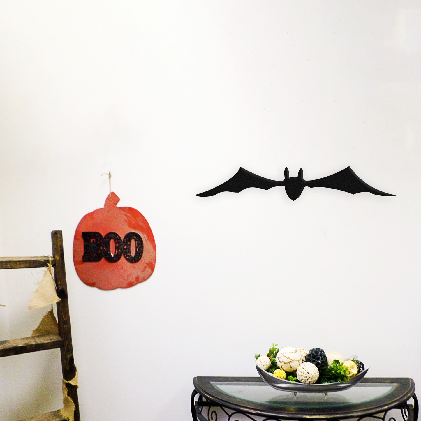 Bat - Metal Wall Art - Create Background - Badger Steel Usa