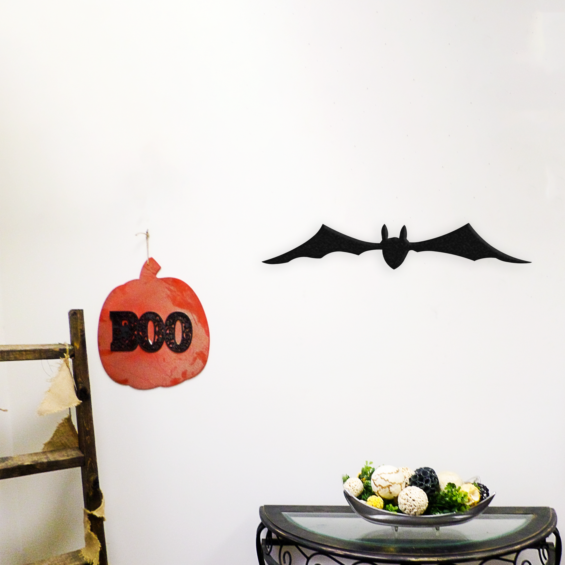 Bat - Metal Wall Art - Create Background - Badger Steel Usa