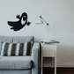 Flying Ghost - Metal Wall Art - With Background - Badger Steel Usa
