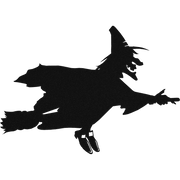 Flying Witch - Metal Wall Art - Badger Steel Usa