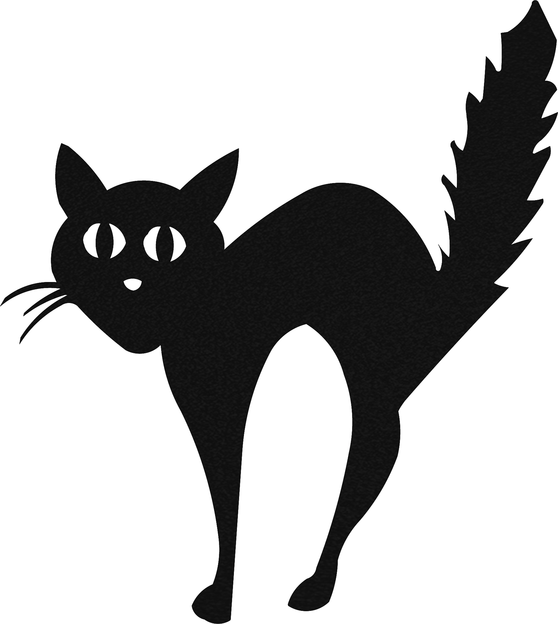 Frighten Cat - Metal Wall Art - Badger Steel Usa