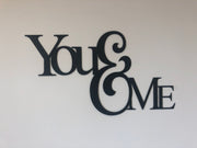 You & Me - Metal Wall Art - Badger Steel USA