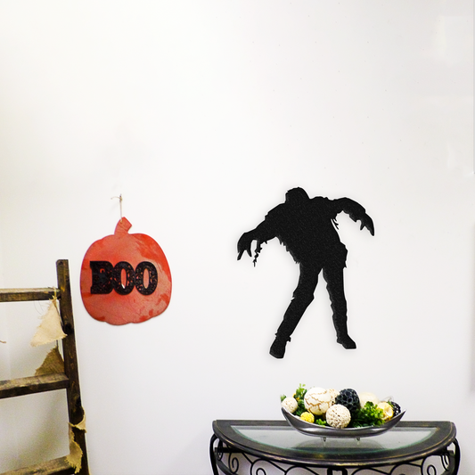 Zombie - Metal Wall Art - Created Background - Badger Steel Usa